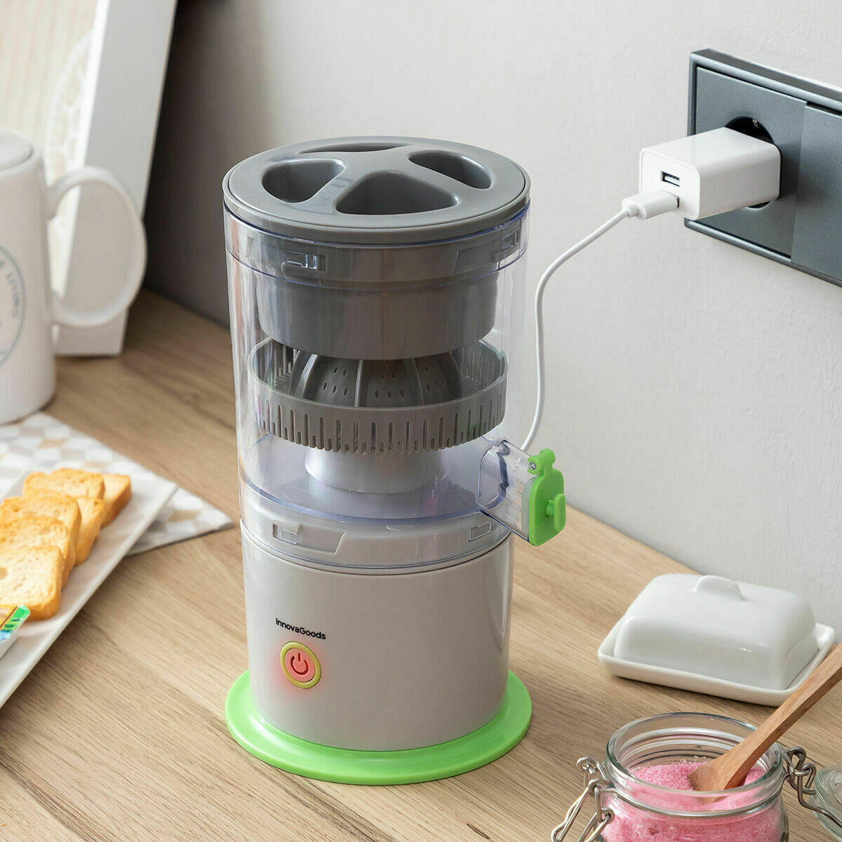 EXPRIMIDOR RECARGABLE AUTOMATIO Juisso InnovaGoods
