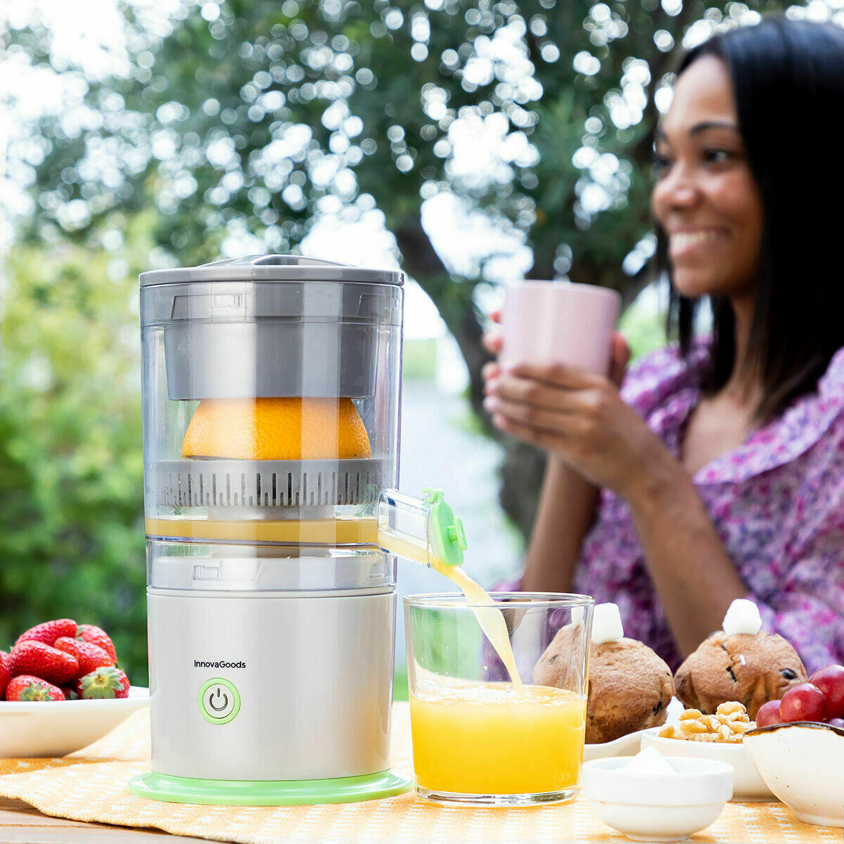EXPRIMIDOR RECARGABLE AUTOMATIO Juisso InnovaGoods
