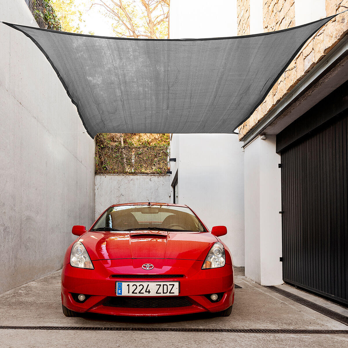 TOLDO VELA DE SOMBRA RECTANGULAR Shazail InnovaGoods 2 x 3 m