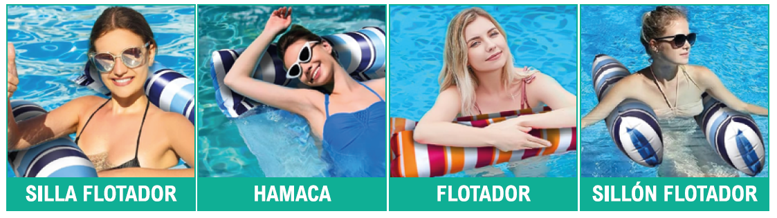 HAMACA AGUA HINCHABLE