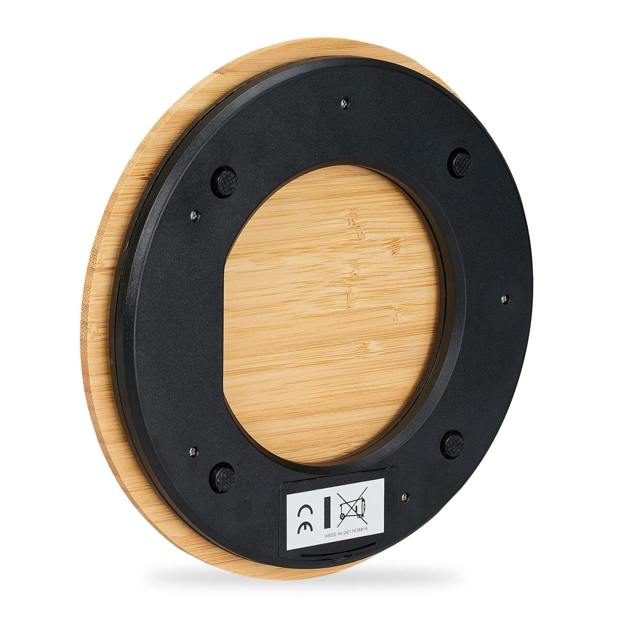 BALANZA DE COCINA DIGITAL DE BAMBU – Precisión, Estilo y Sostenibilidad