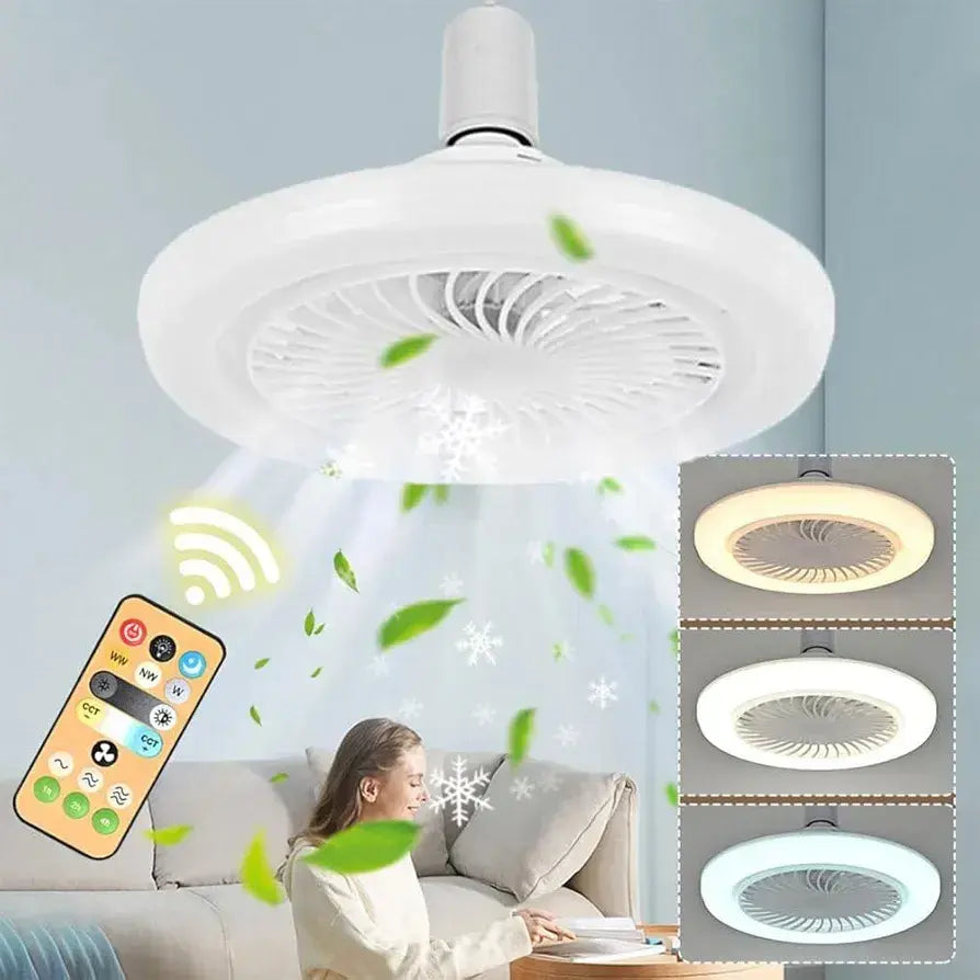 VENTILADOR DE TECHO con LUZ LED FEIFAN