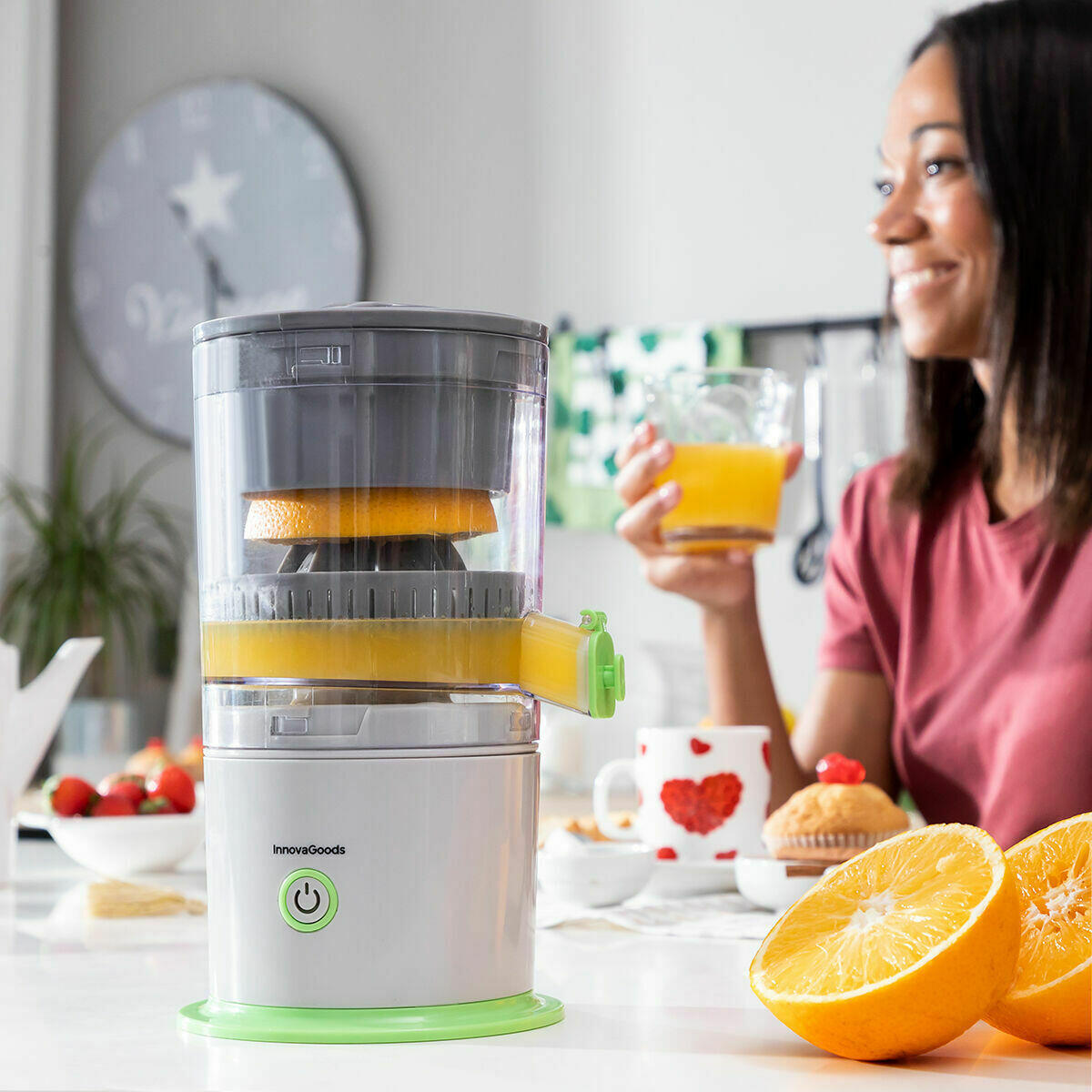EXPRIMIDOR RECARGABLE AUTOMATIO Juisso InnovaGoods
