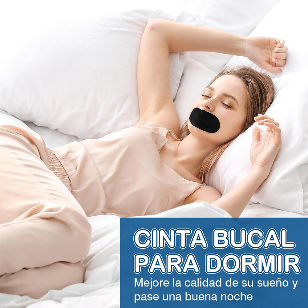 Tiras Bucales Antirronquidos, 60 Tiras para Dormir Antirronquidos